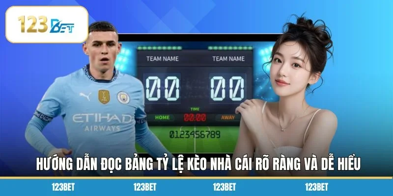 Hướng dẫn đọc bảng tỷ lệ kèo nhà cái rõ ràng và dễ hiểu